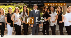 Desktop Screenshot of johnsfamilydentistry.com